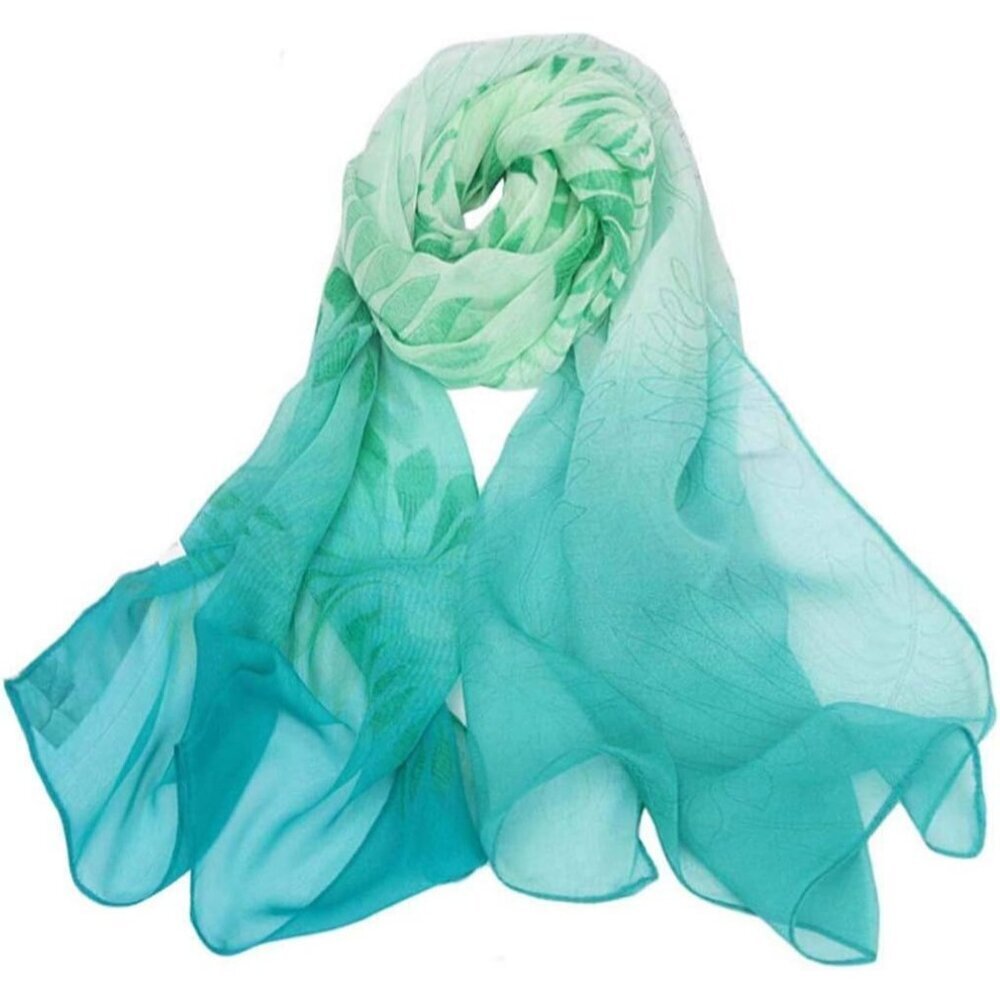 Women's B01 Lightweight Floral Print Scarves, Shawl Wraps & Fashion
